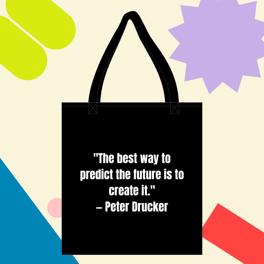 Peter Black Tote Bag