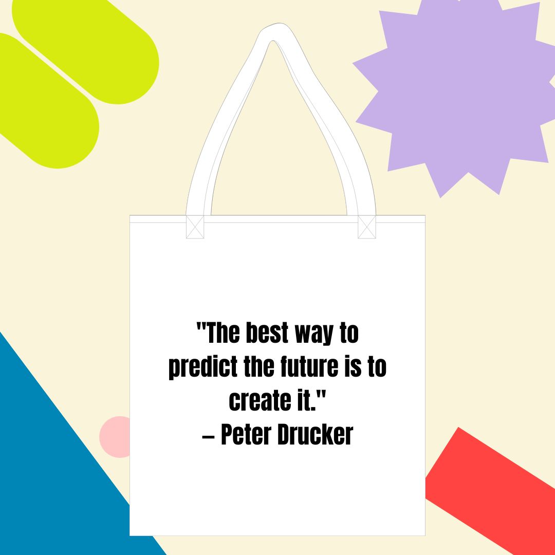 Peter White Tote Bag