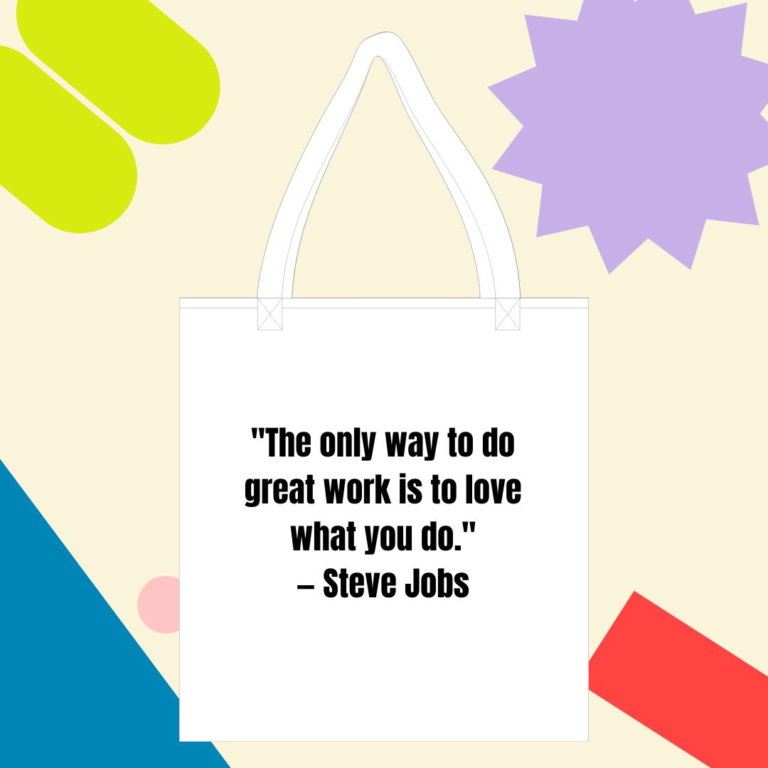 Steve White Tote Bag