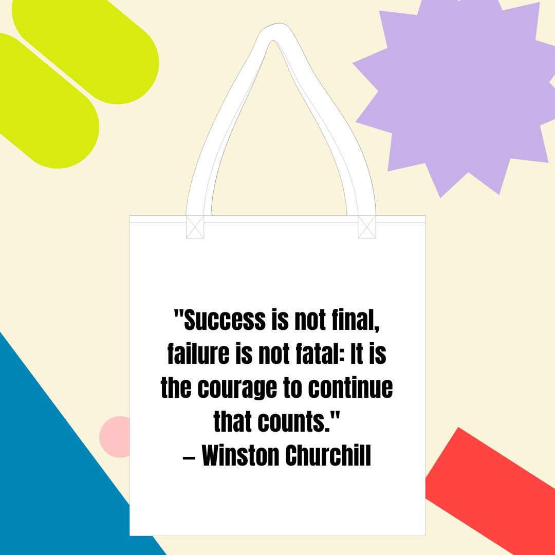 Winston White Tote Bag